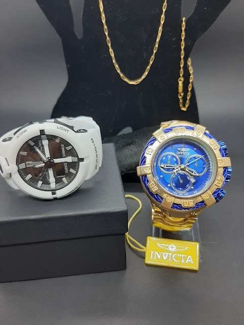 Invicta Thunderbolt e G shock Yeti