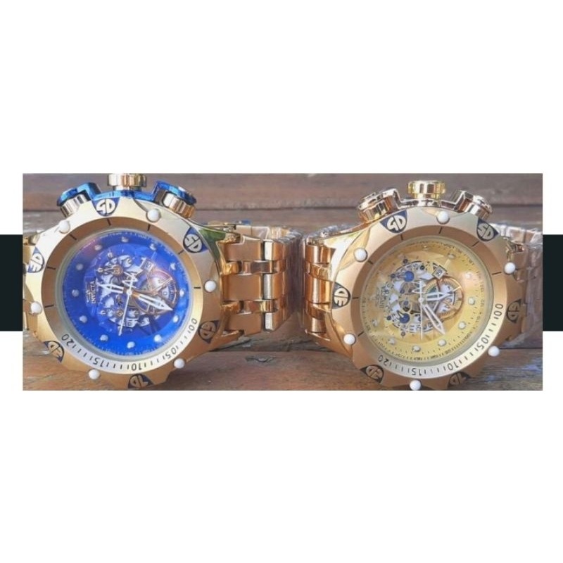 Invicta Venom Hybrid Balancin - Banhado a Ouro 18K/Prata Versão Access