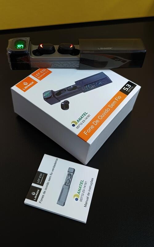 Fone De Ouvido Bluetooth 5.3 Lehmox LEF-E50 Original