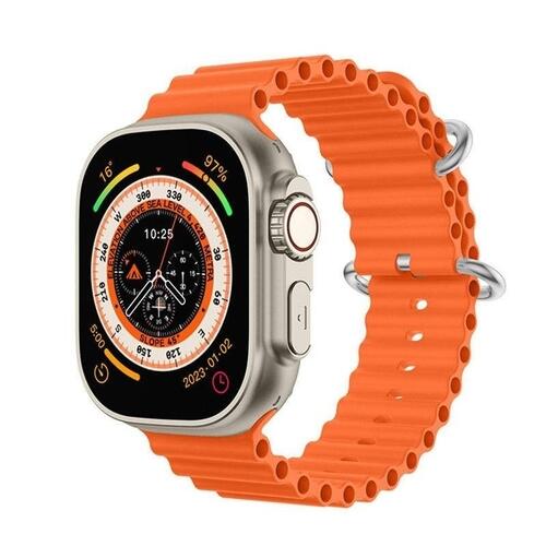 Smartwatch Hw Ultra2 4G 2/64gb Android Amoled 2 Cameras Wifi - Laranja