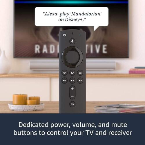 Fire TV Stick 3º Geração Controle Com Comando de Voz Alexa