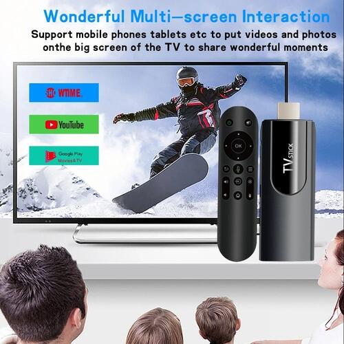 Tv Stick Y9 M98 4K 16GB 5G Android TV Comando de Voz