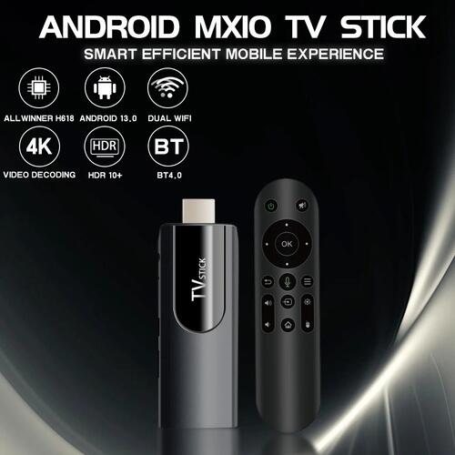 Tv Stick Y9 M98 4K 16GB 5G Android TV Comando de Voz
