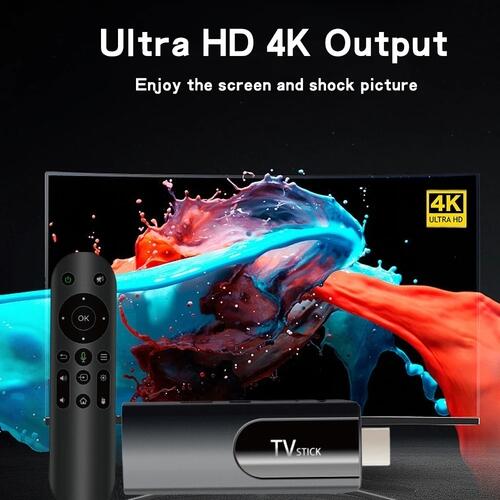 Tv Stick Y9 M98 4K 16GB 5G Android TV Comando de Voz