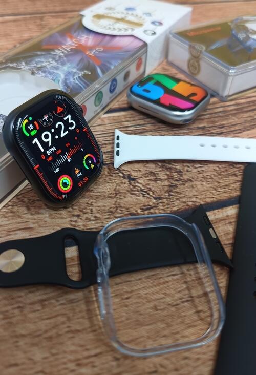 Smartwatch Watch X Pro Serie 10 47mm Chat GPT Musica Fotos - Branco