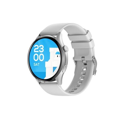 Smartwatch Peje ZW10 Ameled Pulseira Extra A Prova D'água - Prata