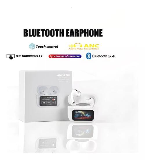 Fone Pro Bluetooth Com Tela Lcd Touch