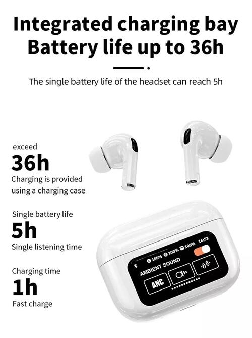 Fone Pro Bluetooth Com Tela Lcd Touch