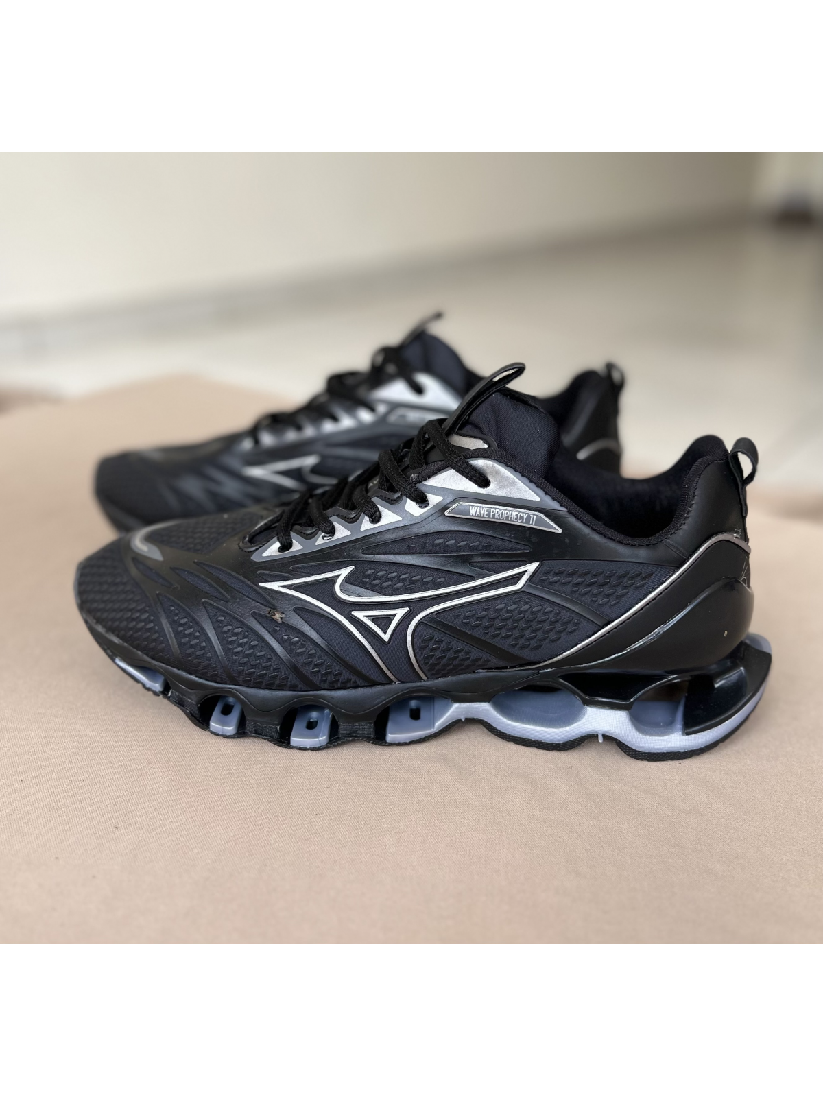 Tênis Wave Prophecy 11 Masculino Mizuno Preto