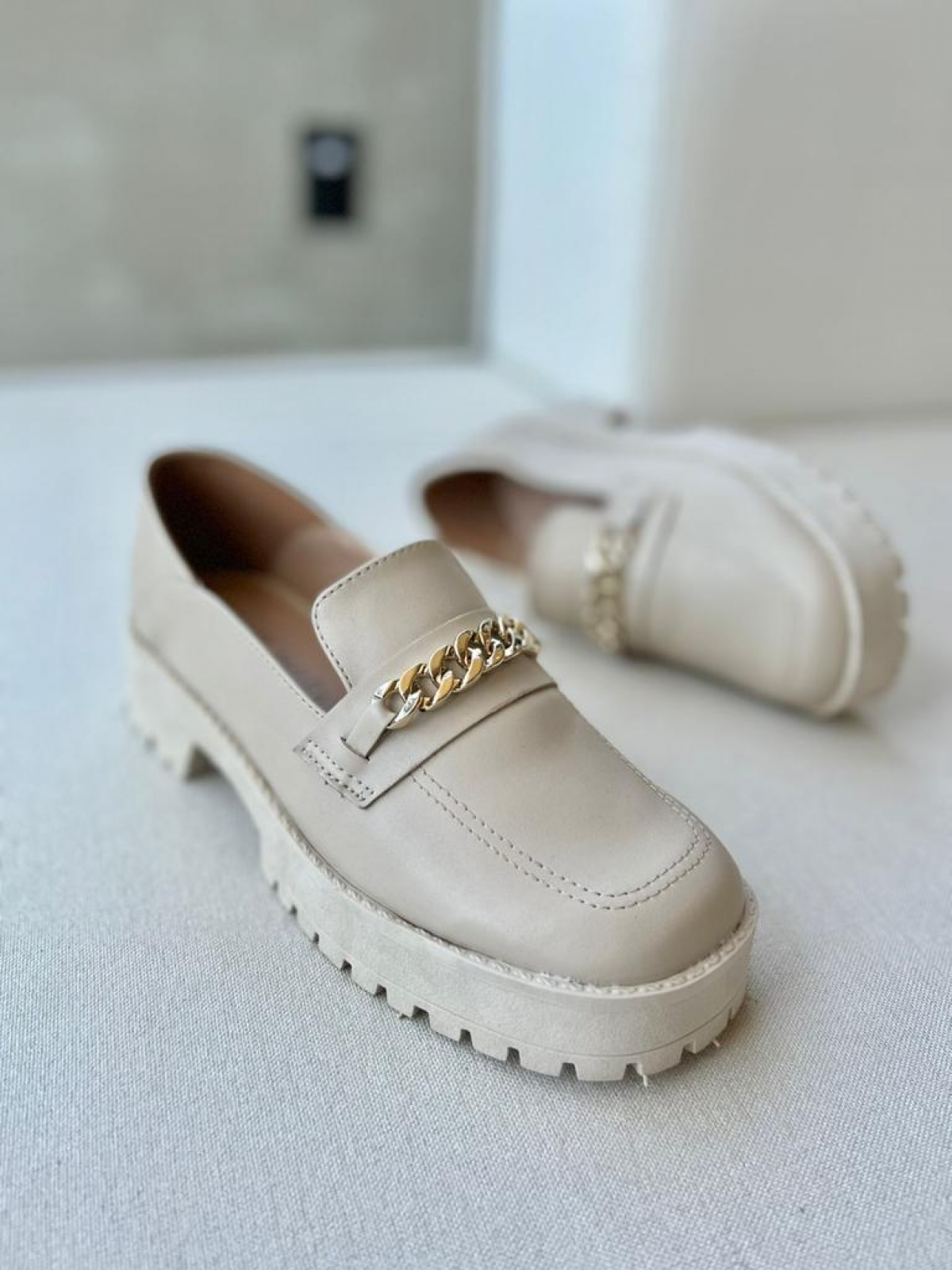 Mocassim Feminino Tratorado MOT205O Feno