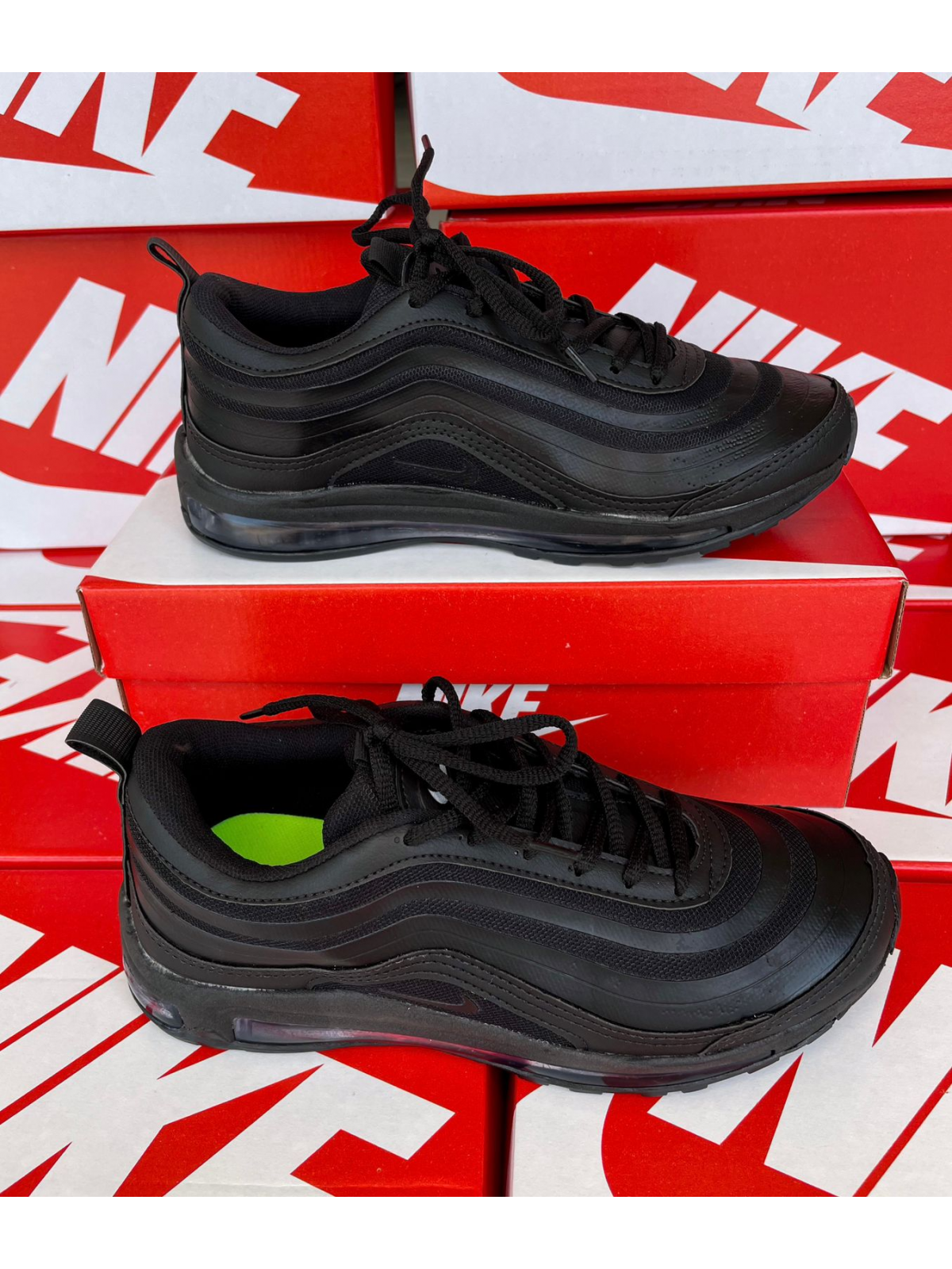 Tênis Air Max 97 Masculino Nike Preto/Preto