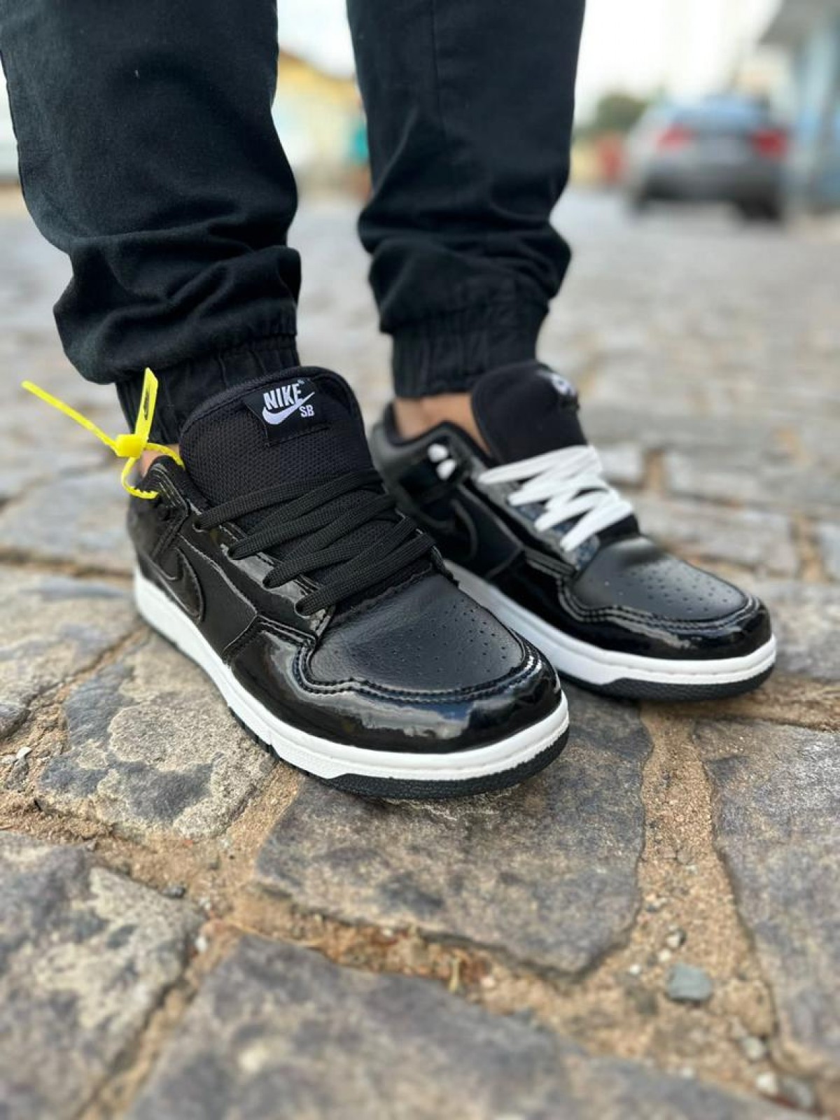 Tênis Dunk Low SB Feminino Premium Nike Preto