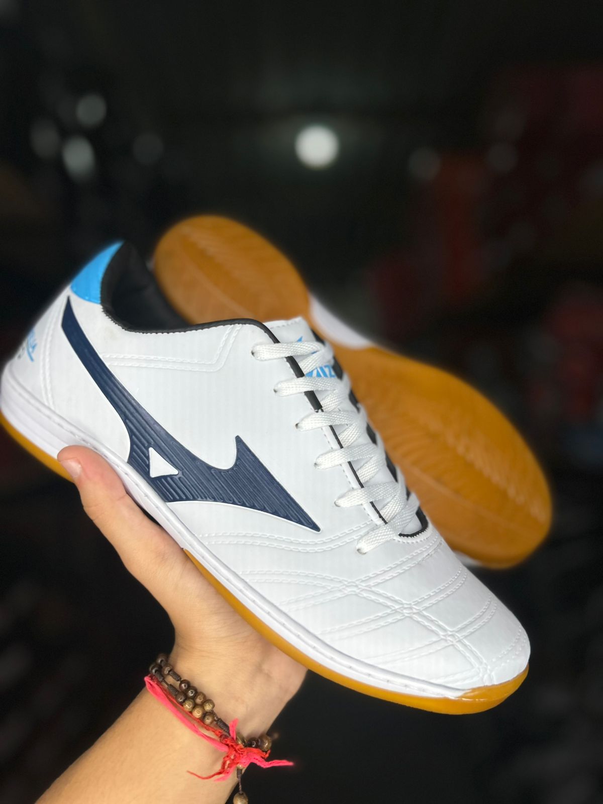 Chuteira Futsal Morelia Neo Masculino Mizuno Branco