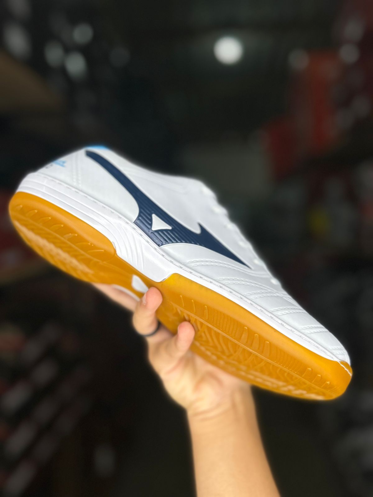 Chuteira Futsal Morelia Neo Masculino Mizuno Branco