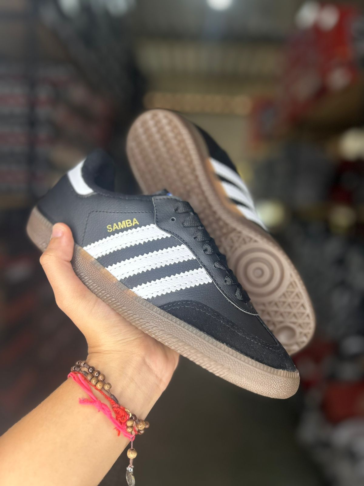 Tênis Samba Feminino Adidas Preto