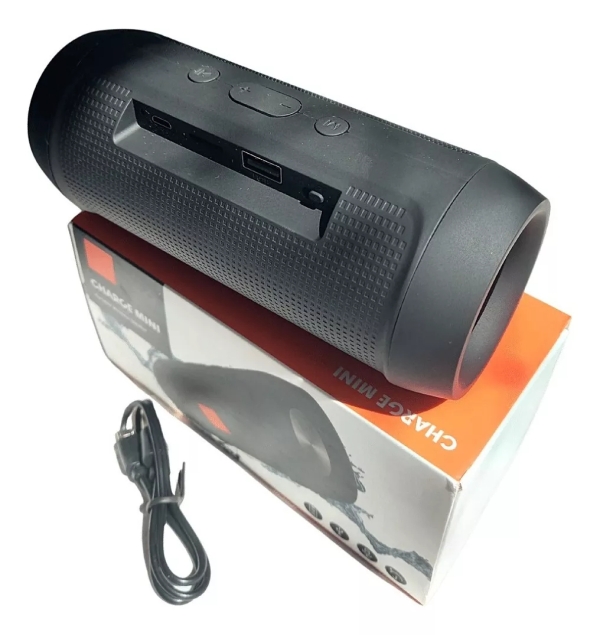 Caixa De Som Charge 3 Normal Bluetooth Usb Preta