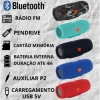 Caixa De Som Charge 3 Normal Bluetooth Usb Preta