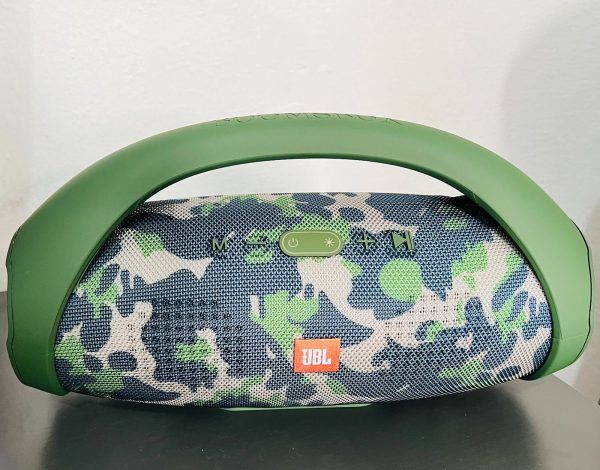 Caixa de Som Boombox Bluetooth Portátil