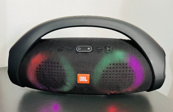 Caixa de Som Boombox Bluetooth Portátil