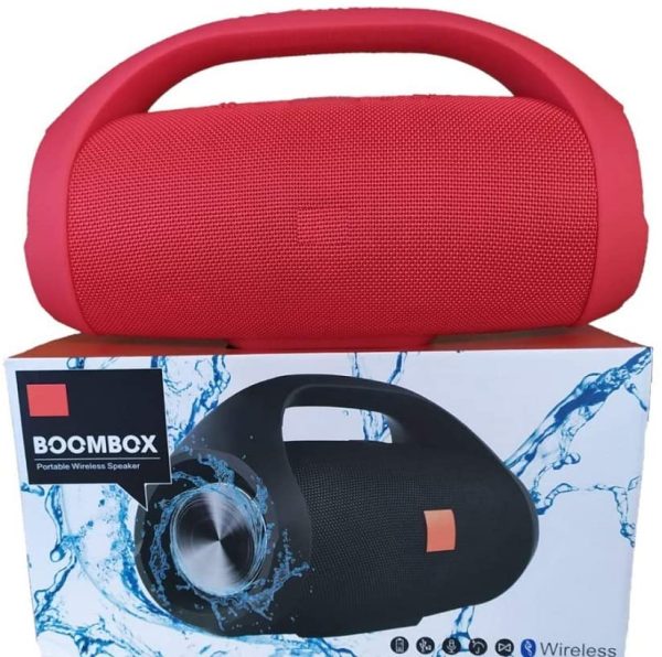 Caixa de Som Boombox Bluetooth Portátil