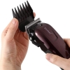 Máquina P/cabelo Bordô Kemei Pra Você Profissional Da Beleza