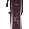 Máquina P/cabelo Bordô Kemei Pra Você Profissional Da Beleza