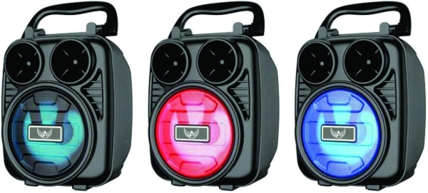 Caixinha De Som Portátil Bluetooth Fm Mp3 Cartão Sd Pendrive KIMISO