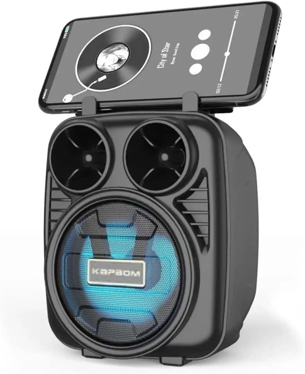 Caixinha De Som Portátil Bluetooth Fm Mp3 Cartão Sd Pendrive KIMISO