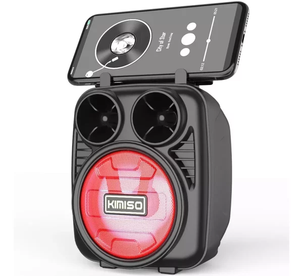 Caixinha De Som Portátil Bluetooth Fm Mp3 Cartão Sd Pendrive KIMISO