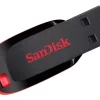 Pendrive SanDisk Cruzer Blade 2.0 preto e vermelho