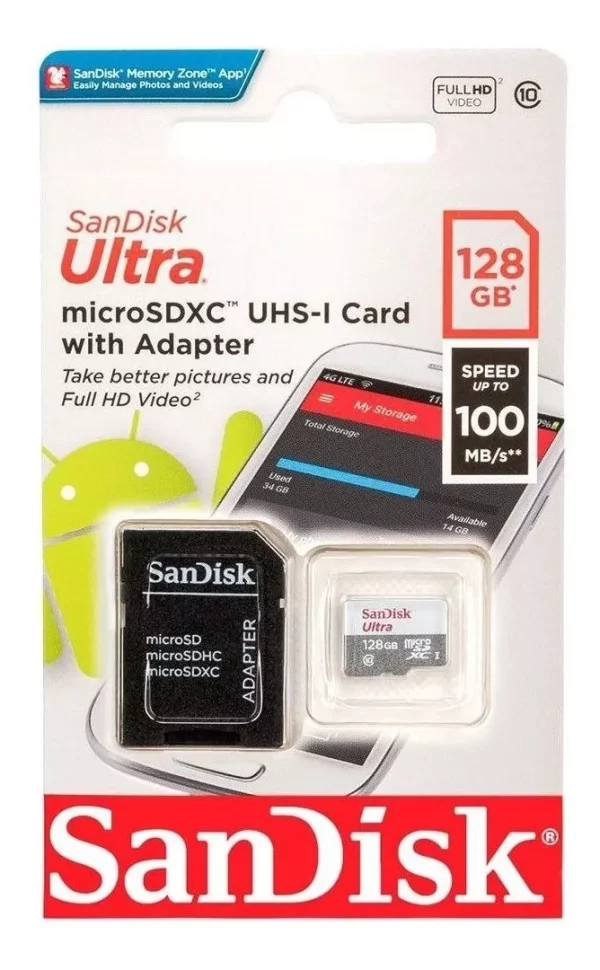 Cartão de memória SanDisk Ultra