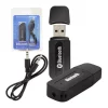 Adaptador Receptor Bluetooth Usb Musica P2 Chamada Som Carro