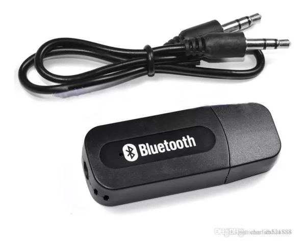 Adaptador Receptor Bluetooth Usb Musica P2 Chamada Som Carro