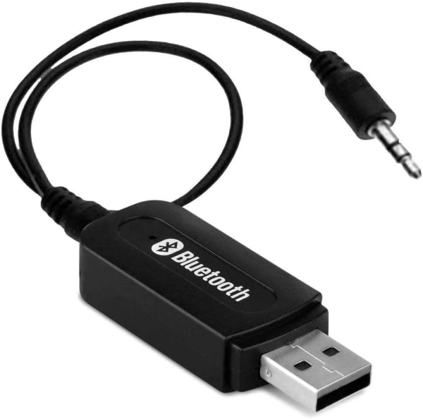 Adaptador Receptor Bluetooth Usb Musica P2 Chamada Som Carro