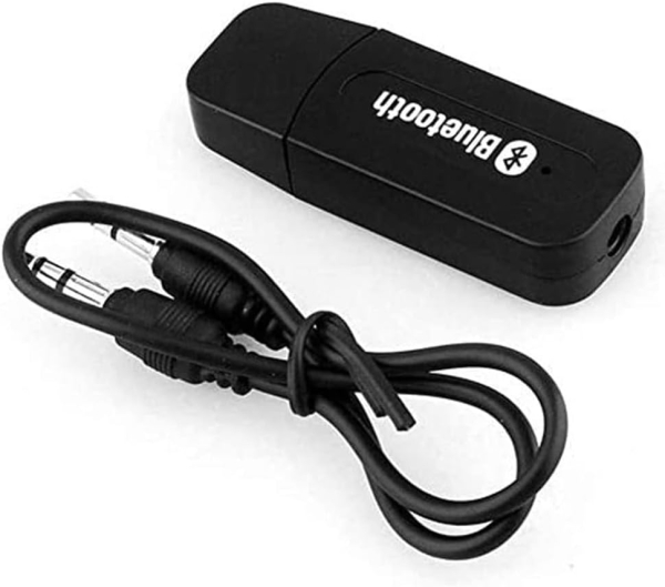 Adaptador Receptor Bluetooth Usb Musica P2 Chamada Som Carro
