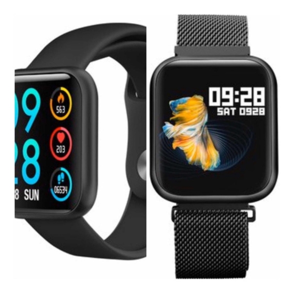 Smatchwatch Pro P80 Relógio Inteligente Preto ou Rosa