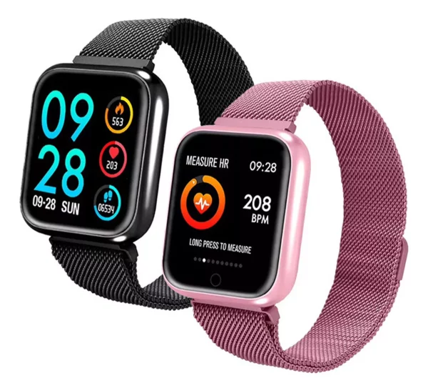 Smatchwatch Pro P80 Relógio Inteligente Preto ou Rosa