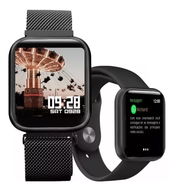 Relógio Smartwatch T80 Celular Inteligente