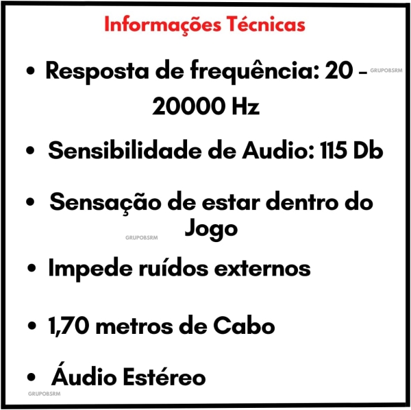 Fone de ouvido over-ear gamer Altomex A-302 vermelho e preto
