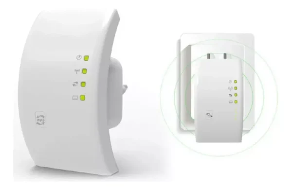 Repetidor De Sinal Amplificador Wirelles Wifi Potente Rápido