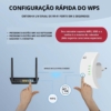 Repetidor De Sinal Amplificador Wirelles Wifi Potente Rápido