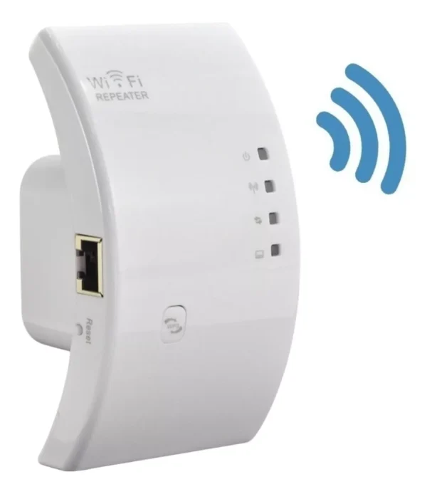 Repetidor De Sinal Amplificador Wirelles Wifi Potente Rápido