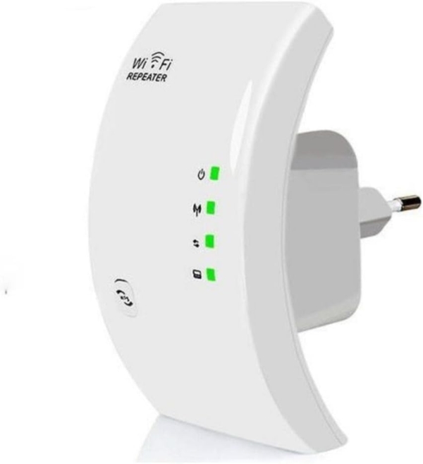 Repetidor De Sinal Amplificador Wirelles Wifi Potente Rápido