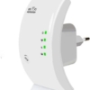 Repetidor De Sinal Amplificador Wirelles Wifi Potente Rápido