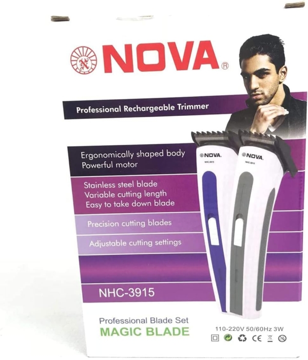 Barbeador Nova NHC-3780 azul 110V/220V