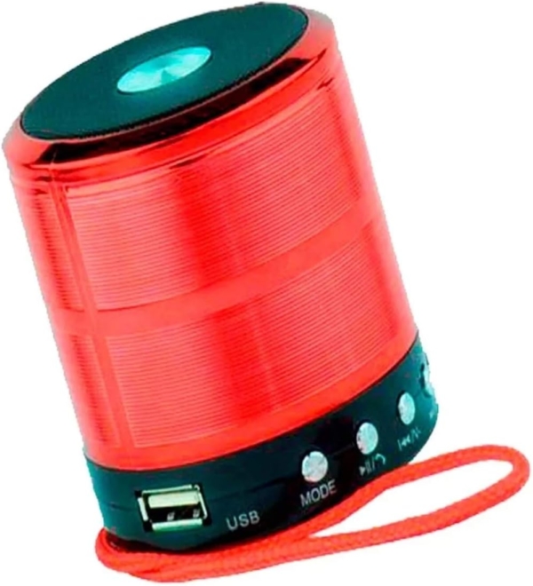 Alto-falante Altomex caixa de som Mini Speaker WS-887 com bluetooth preto 110V/220V