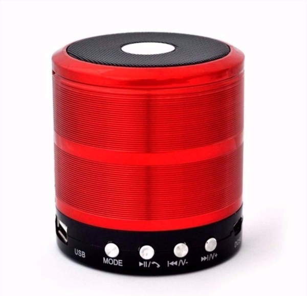 Alto-falante Altomex caixa de som Mini Speaker WS-887 com bluetooth preto 110V/220V