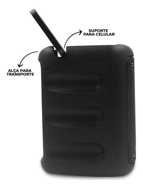 Caixa De Som Caixinha Bluetooth Portátil Potente Usb Aux Mp3 KTS-1236
