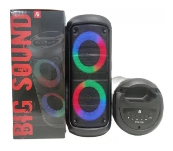 Caixa De Som Portátil Potente Bluetooth Led Qualidade Máxima