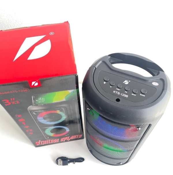 Caixa De Som Portátil Potente Bluetooth Led Qualidade Máxima
